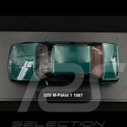 BMW 325i E30 M-Package 1 1987 Dark Green Metallic 1/18 KK Scale KKDC180744