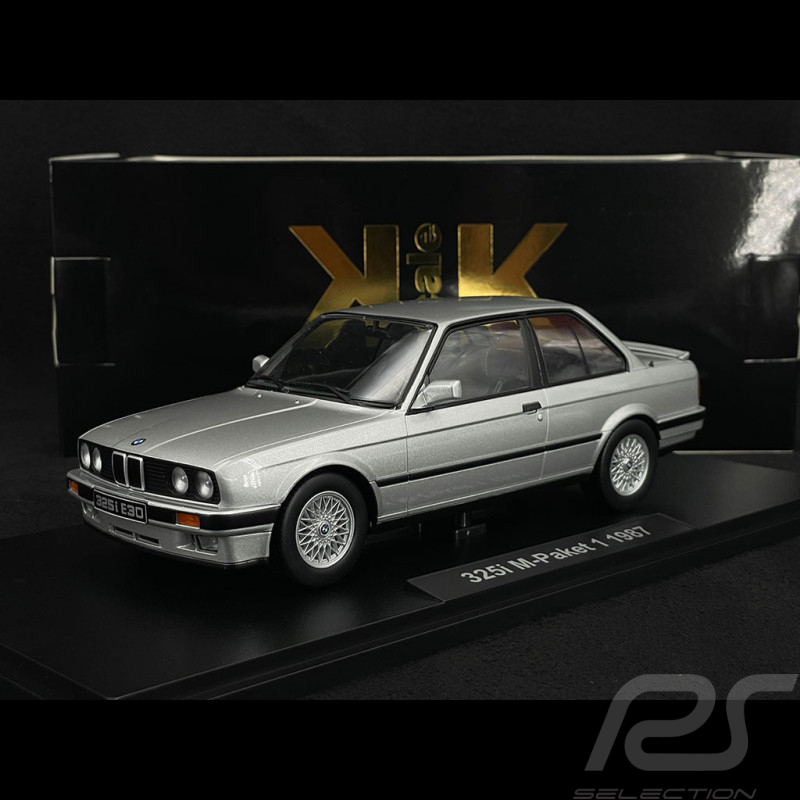 BMW 325i E30 M-Package 1 1987 Argent 1/18 KK Scale KKDC180741