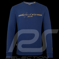 Sweatshirt 24h Le Mans Hundertjärigen Jubiläum Goldene Streife Dunkelblau - Herren