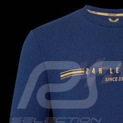 Sweatshirt 24h Le Mans Hundertjärigen Jubiläum Goldene Streife Dunkelblau - Herren