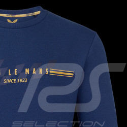 Sweatshirt 24h Le Mans Centenaire Bande dorée Bleu foncé - homme