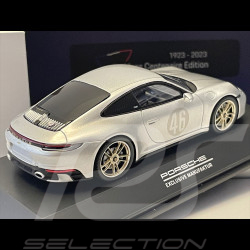 Porsche 911 Carrera GTS Type 992 Le Mans Centenaire Edition 2023 Argent 1/43 Spark WAP0201030RGTS