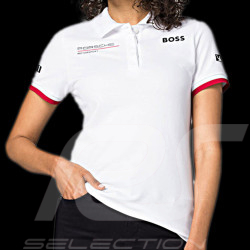 Porsche Polo shirt Motorsport Boss white WAP431L0MS - women