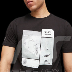 BMW T-shirt Motorsport Graphic Tee Black 621313_01 - Men