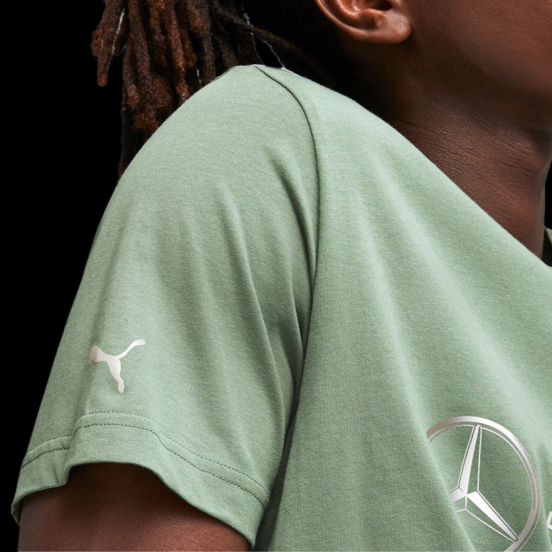 Mercedes AMG F1 Petronas Team T-shirt Hamilton Russell Grün