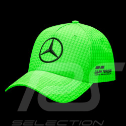 Casquette Mercedes AMG F1 Lewis Hamilton British GP Vert Neon 701223402-004 - Mixte