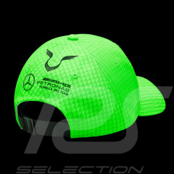 Casquette Mercedes AMG F1 Lewis Hamilton British GP Vert Neon 701223402-004 - Mixte