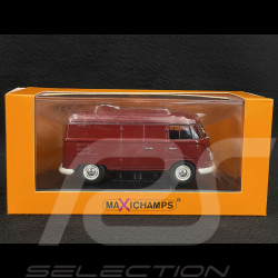 Volkswagen Transporter T1 1963 Dark Red 1/43 Minichamps 940052201