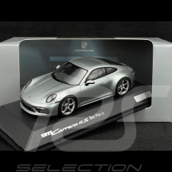 Porsche 911 Carrera 4S Type 992 Ben Pon Jr 2023 70th Anniversary Netherlands Fish Silver Grey 1/43 Spark WAP0200400PBPN