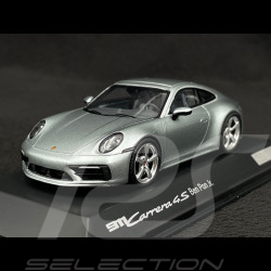 Porsche 911 Carrera 4S Type 992 Ben Pon Jr 2023 70th Anniversary Netherlands Fish Silver Grey 1/43 Spark WAP0200400PBPN