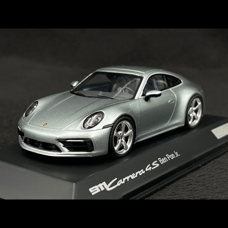 Miniature Minichamps Porsche 911 Carrera – 40ème Anniversaire, édition Limitée, échelle 1:43, Chromée