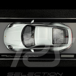 Porsche 911 Carrera 4S Type 992 Ben Pon Jr 2023 70ème Anniversaire Pays-Bas Gris Argenté Poisson 1/43 Spark WAP0200400PBPN
