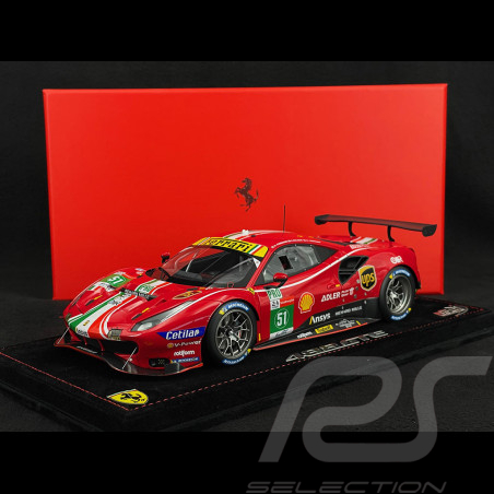 Ferrari 488 GTE n° 51 Winner 24h Le Mans 2021 1/18 BBR Models P18213A