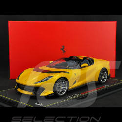 Ferrari 812 Competizione A 2021 Gelb Giallo Tristrato 1/18 BBR Models P18209A