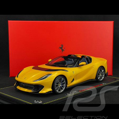 Ferrari 812 Competizione A 2021 Gelb Giallo Tristrato 1/18 BBR Models P18209A