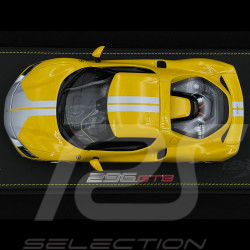 Ferrari 296 GTB Assetto Fiorano 2021 Yellow Giallo Modena 1/18 BBR Models P18211C