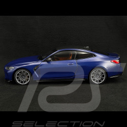 BMW M4 Coupé 2020 Portimao Blue 1/18 Minichamps 113020123