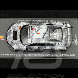 Audi R8 LMS GT3 n° 66 24h Spa 2022 1/43 Spark SB506