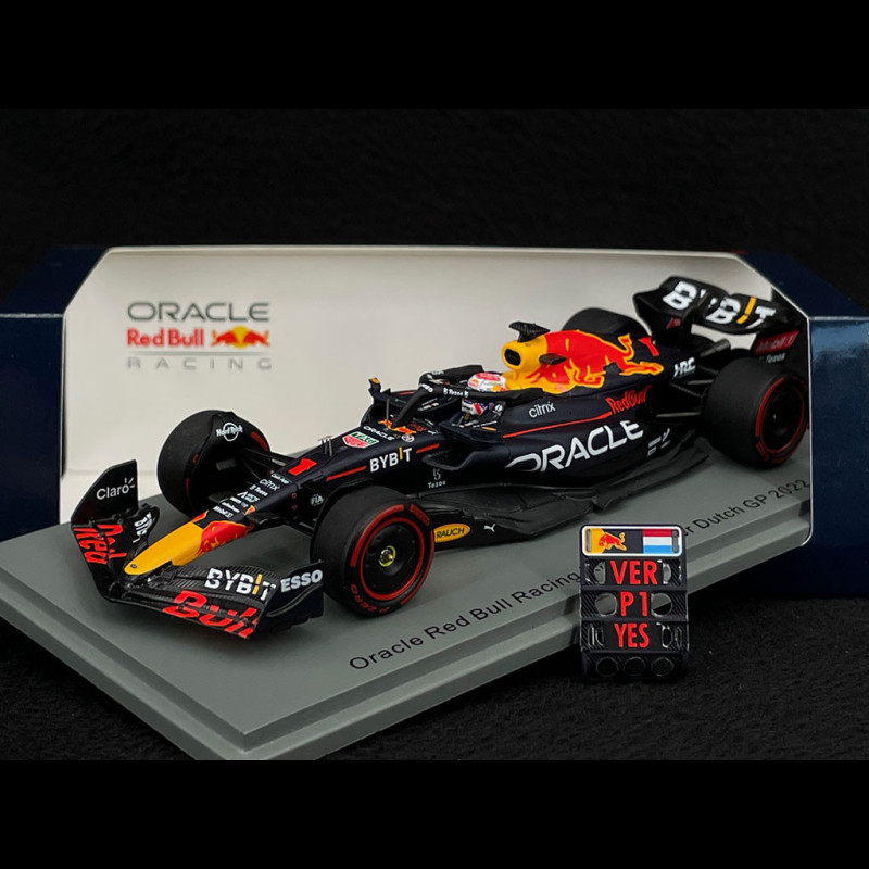 Max Verstappen Red Bull Racing RB18 n° Sieger GP Niederlande 2022  Sieg F1 1/43 Spark S8548