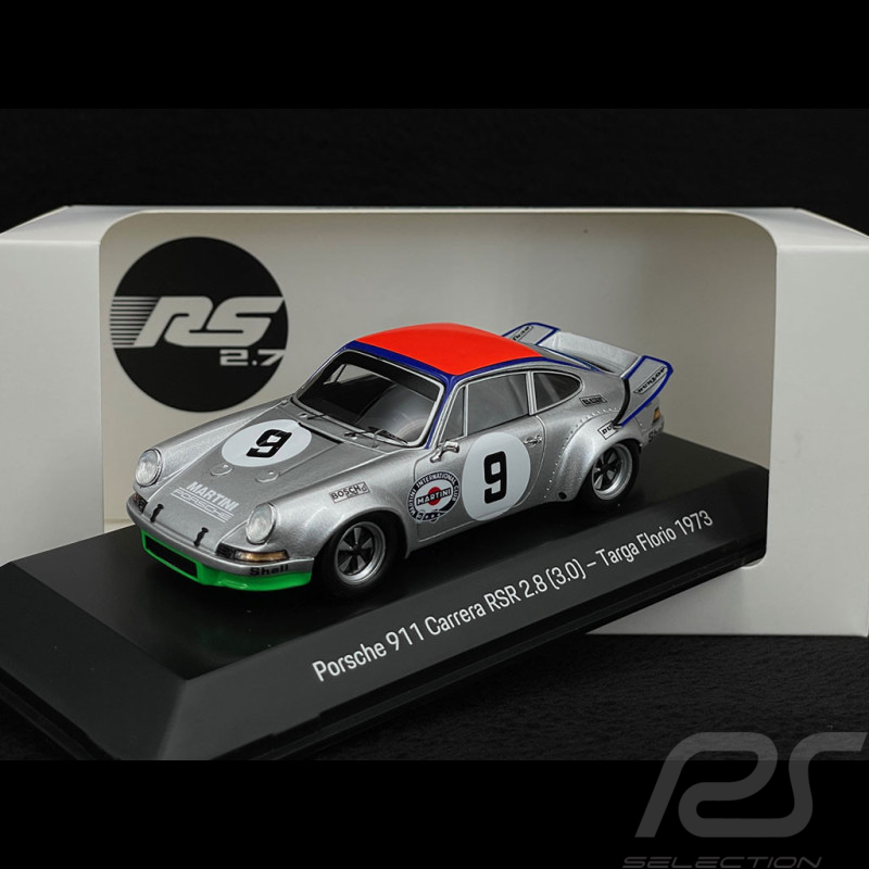 Porsche 911 Carrera RSR 2.8 Nr 9 Platz 3. Targa Florio 1973 Martini Racing 1/43 Spark MAP02035422