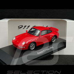 Porsche 911 Turbo 3.6 1995 Type 993 Rouge Indien 1/43 Spark MAP02050920