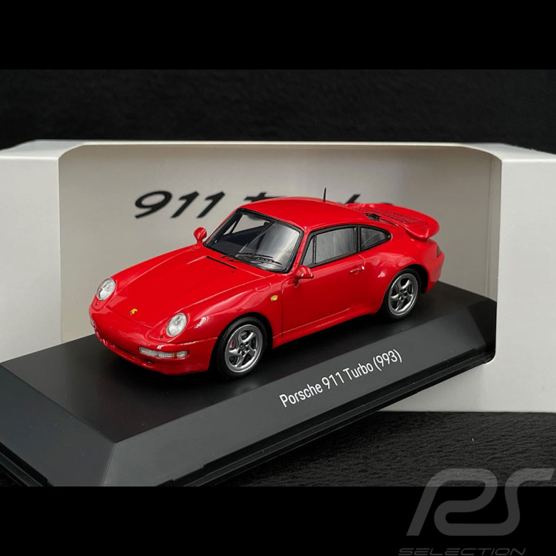 Porsche 911 Turbo 3.6 1995 Type 993 Rouge Indien 1/43 Spark MAP02050920