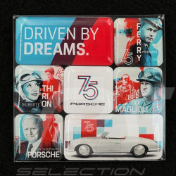 Set of 7 magnets Porsche 75th Anniversary MAP50057523