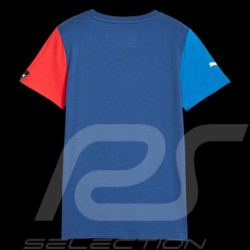BMW T-shirt Motorsport M8 GTE by Puma Blau / Rot 621258-04 - Kinder