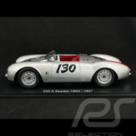 Porsche 550 A Spyder n° 130 Little Bastard James Dean 1956 Argent 1/12 KK Scale KKDC120111