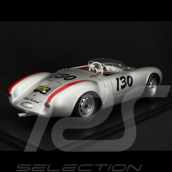 Porsche 550 A Spyder n° 130 Little Bastard James Dean 1956 Silver 1/12 KK Scale KKDC120111