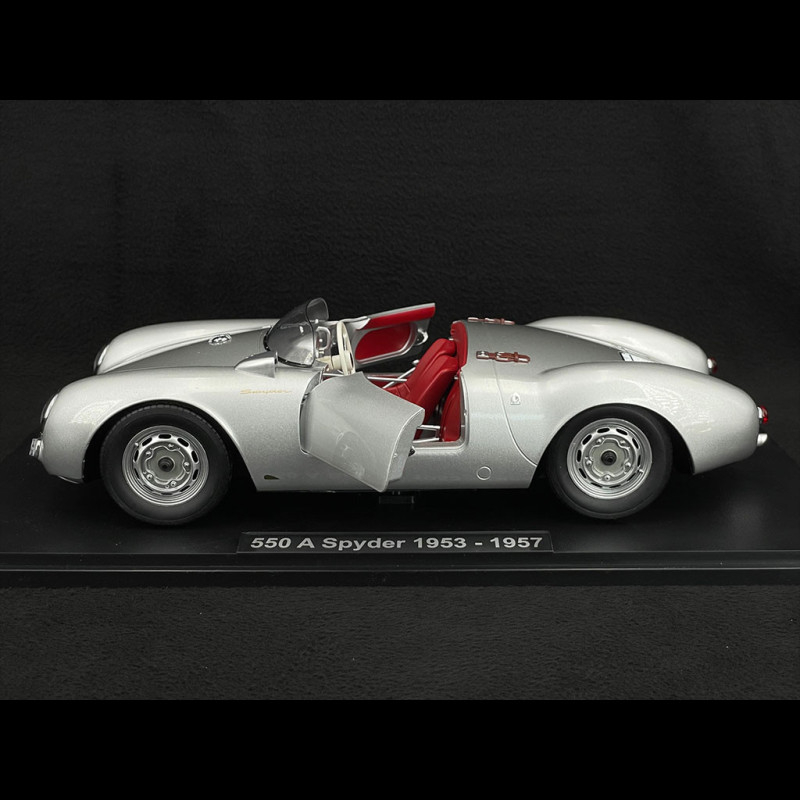 Porsche 550 A Spyder 1956 Silver 1/12 KK Scale KKDC120113