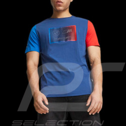 T-shirt BMW Motorsport M Graphic Puma Bleu / Rouge 621298-04 - homme