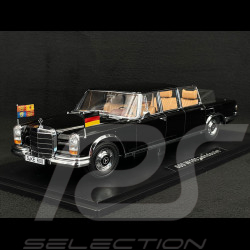 Mercedes 600 W100 Landaulet Elizabeth II / Kiesinger 1965 Schwarz 1/18 KK Scale KKDC181185