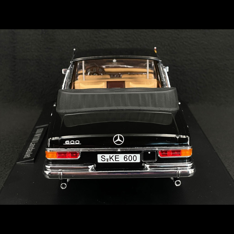 Mercedes 600 W100 Landaulet Elizabeth II / Kiesinger 1965 Black 1/18 KK  Scale KKDC181185