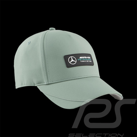 Casquette Mercedes AMG F1 Team Hamilton / Russell Puma Vert Eucalyptus 024818-03 - Mixte