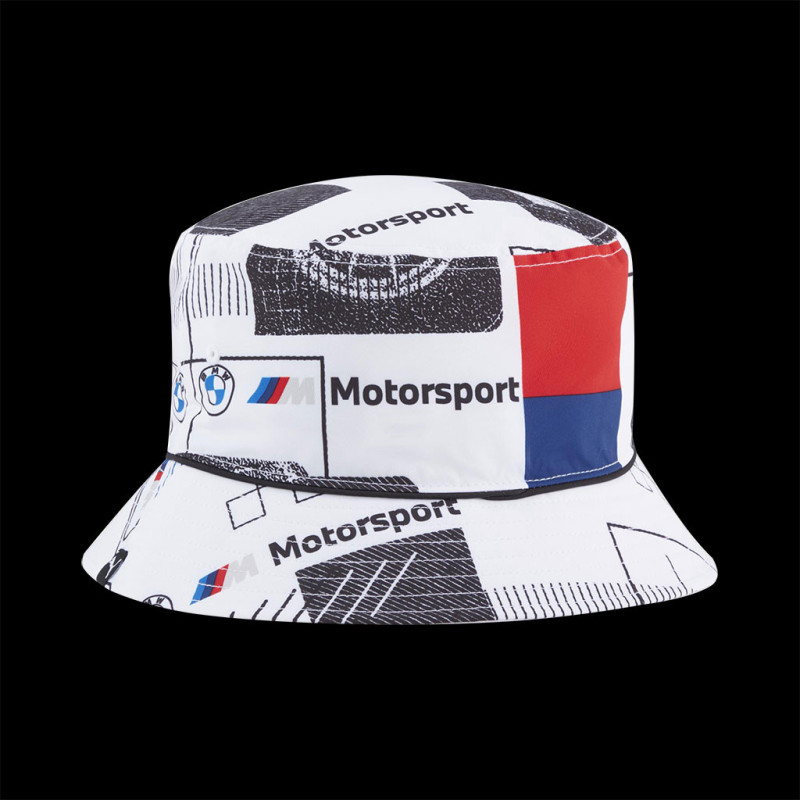 BMW Bob Motorsport Puma White / Red / Blue Graphic 024481-04 - Unisex