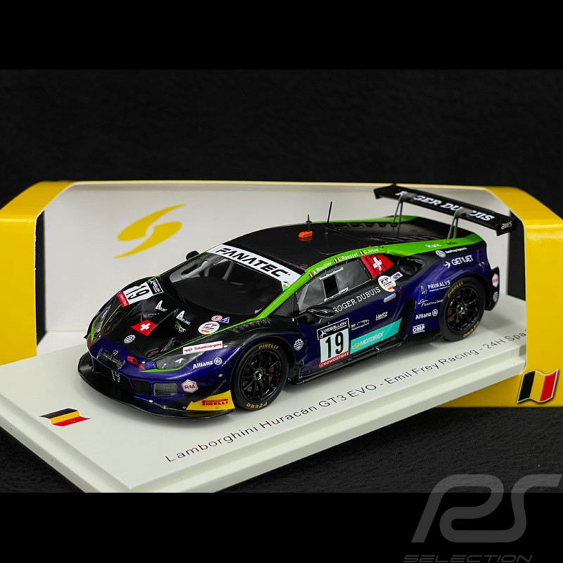 Lamborghini Huracan GT3 EVO n° 19 24h Spa 2022 1/43 Spark SB508