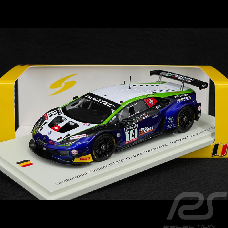 Lamborghini Huracan GT3 EVO n° 14 24h Spa 2022 1/43 Spark SB510