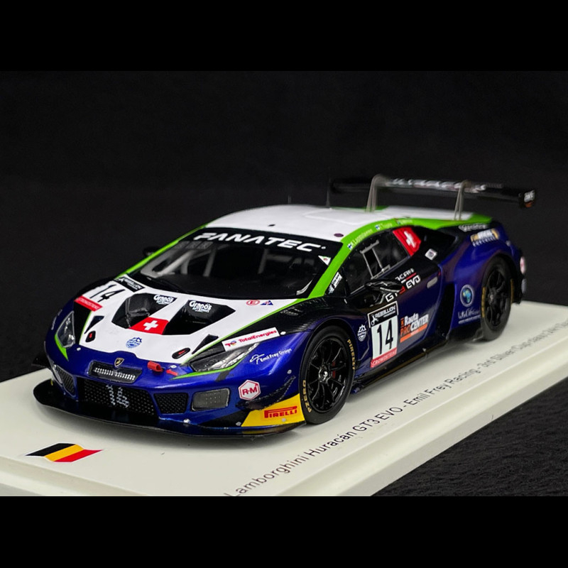 Miniature Voiture Spark 1/43 Lamborghini Huracan GT3, 24H Spa 2016