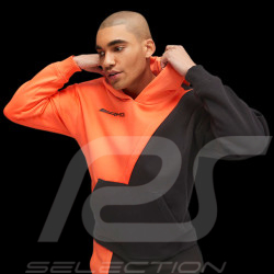 Mercedes Sweatshirt mit Kapuze AMG Statement Puma Orange / Schwarz 621188-01 - Herren