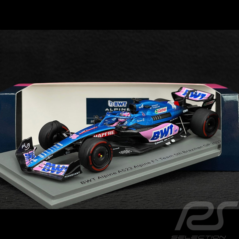 Fernando Alonso Alpine A522 n° 14 5. GP Brasilien 2022 F1 1/43 Spark S8555