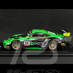 Porsche 911 GT3 R Type 991 n° 54 24h Spa 2022 1/43 Spark SB533