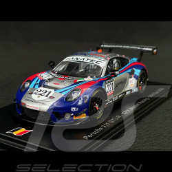 Porsche 911 GT3 R Type 991 n° 221 24h Spa 2022 1/43 Spark SB529