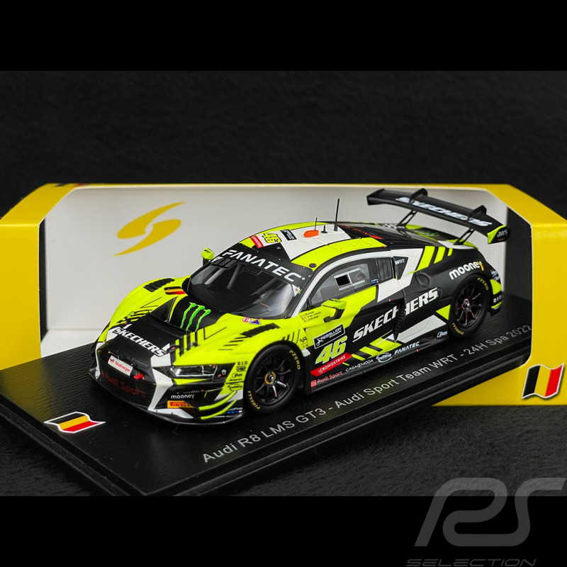 Audi R8 LMS GT3 n° 46 24h Spa 2022 1/43 Spark SB511