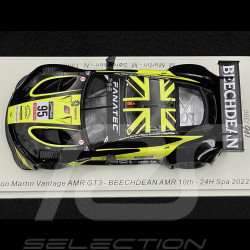 Aston Martin Vantage AMR GT3 n° 95 10ème 24h Spa 2022 1/43 Spark SB504