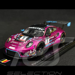 Porsche 911 GT3 R Type 991 n° 9 24h Spa 2022 1/43 Spark SB535