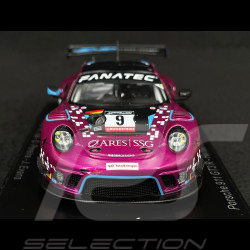 Porsche 911 GT3 R Type 991 n° 9 24h Spa 2022 1/43 Spark SB535