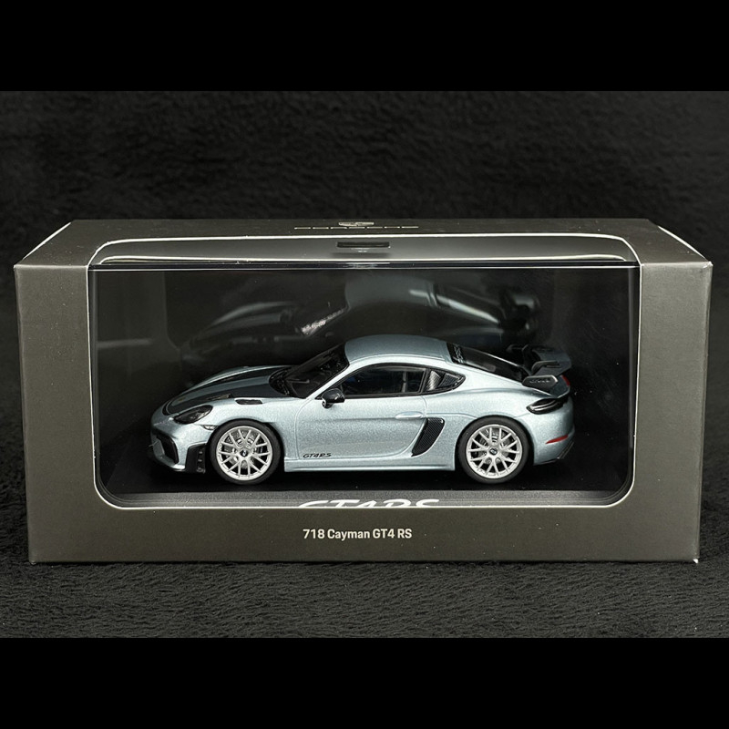 Porsche 718 Cayman GT4 RS 2022 Azzuro Thetys Metallic 1/43 Minichamps  WAP0200020NGT4