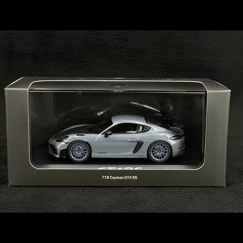 718 Cayman GT4 RS ミニカー シルバー 1/64 Porsche Cayman GT4 RS GT Silver Metallic【T64MC-004-SL