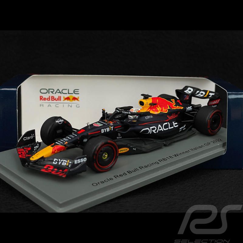Max Verstappen Red Bull Racing RB18 n° 1 Vainqueur GP Italie 2022 F1 1/43 Spark S8550